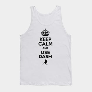 Marlette keep calm black Tank Top